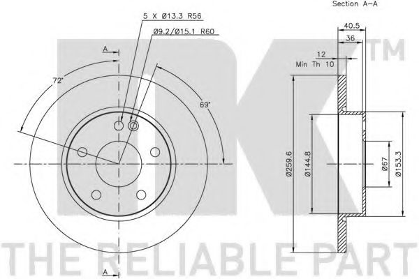 Disc frana 2