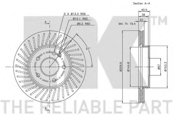 Disc frana 2