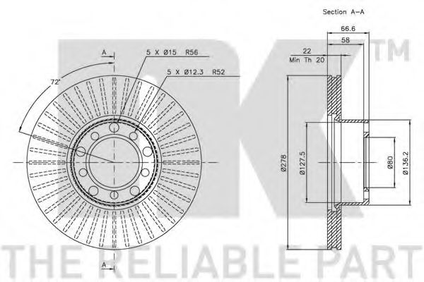 Disc frana 1