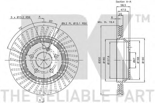 Disc frana 1