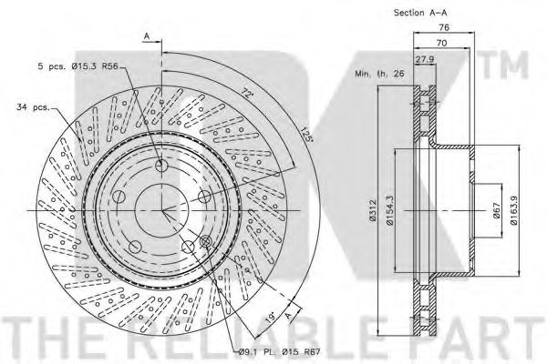 Disc frana 1