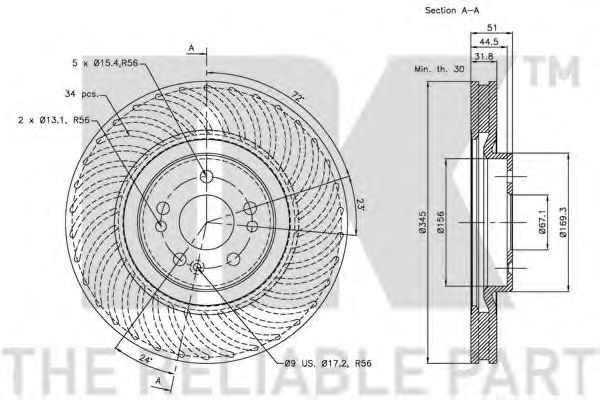 Disc frana 1
