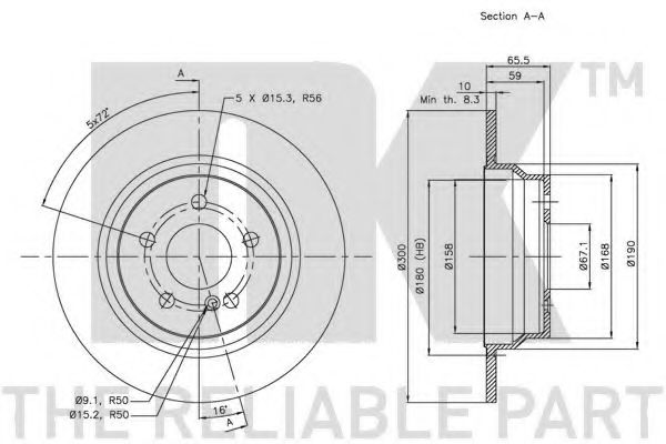 Disc frana 2