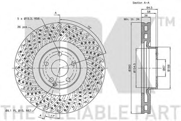 Disc frana 1
