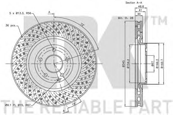 Disc frana 1