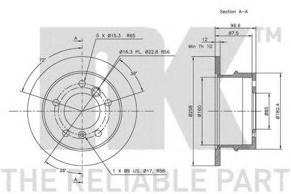 Disc frana 2