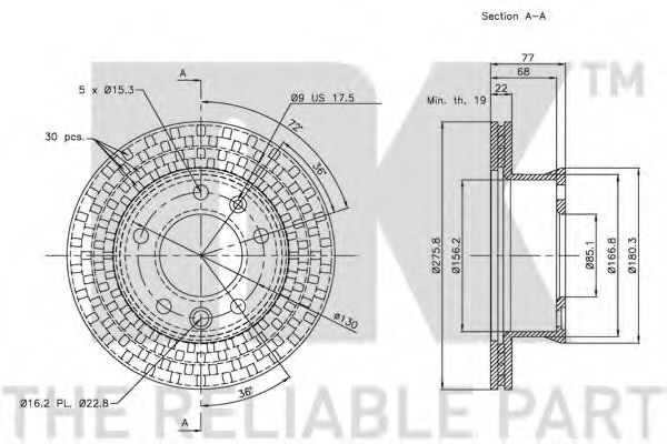 Disc frana 2