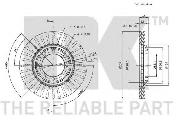 Disc frana 1