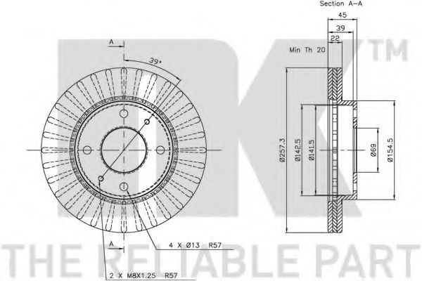 Disc frana 1