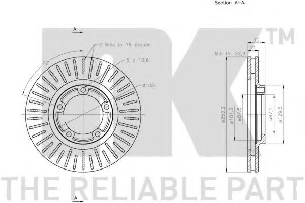 Disc frana 1