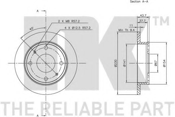 Disc frana 2