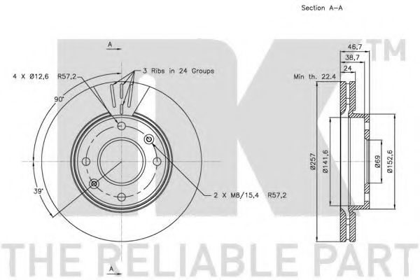 Disc frana 2