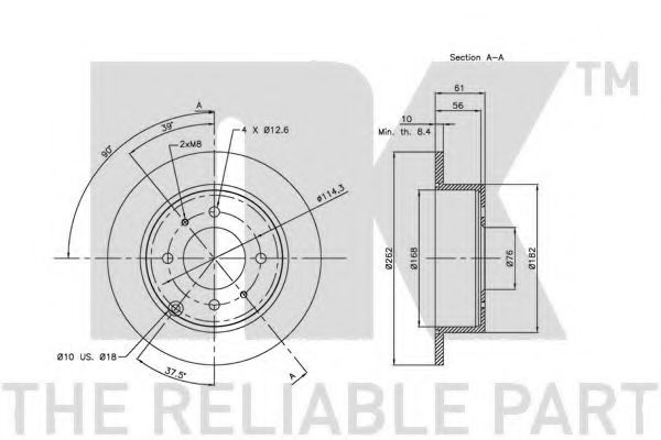 Disc frana 2