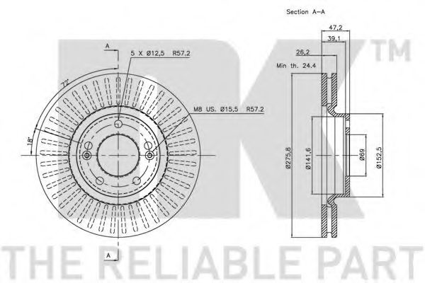 Disc frana 2