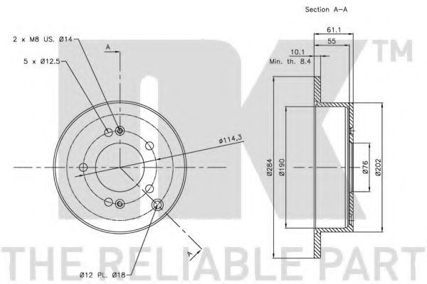 Disc frana 2