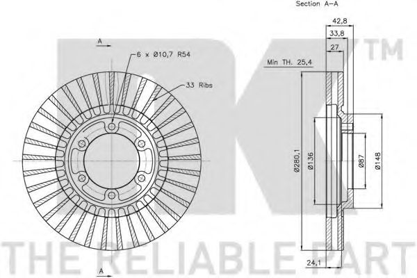 Disc frana 1