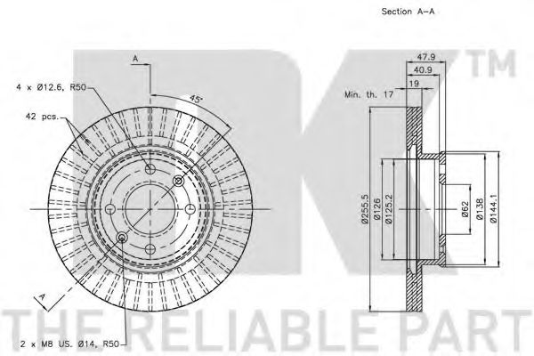 Disc frana 2