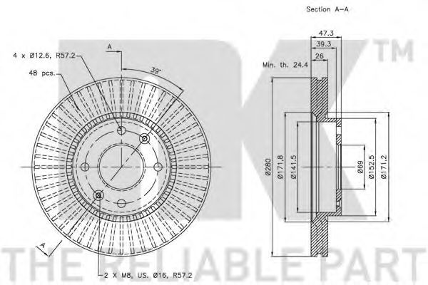 Disc frana 2
