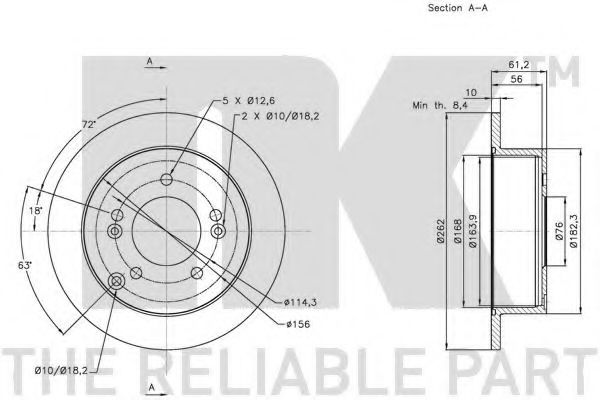 Disc frana 2