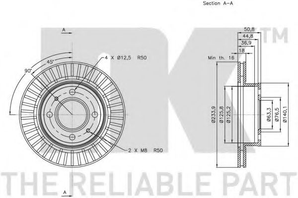 Disc frana 2