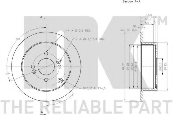Disc frana 2