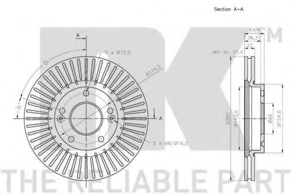 Disc frana 2