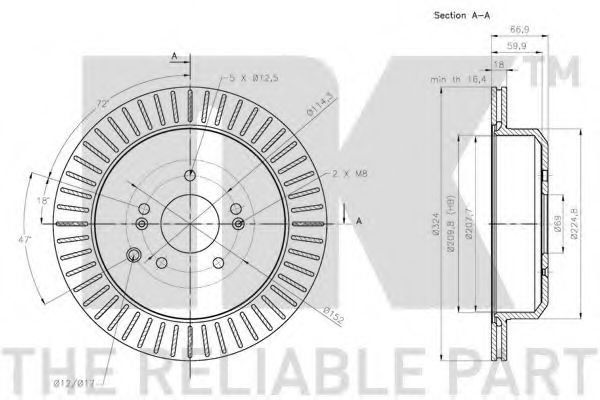 Disc frana 2
