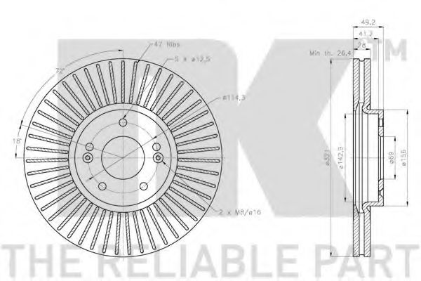 Disc frana 2
