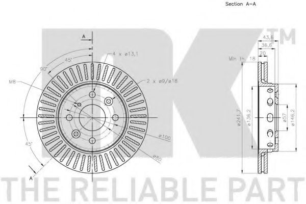 Disc frana 1