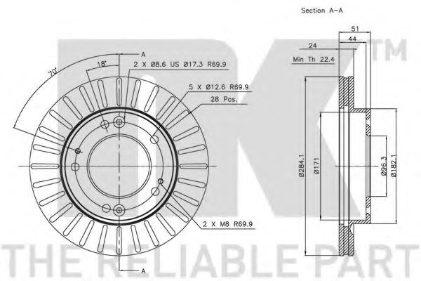 Disc frana 1