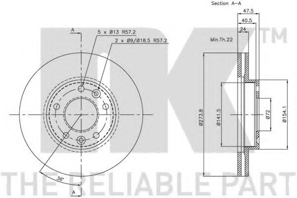 Disc frana 1