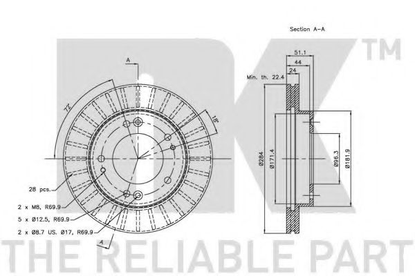 Disc frana 1