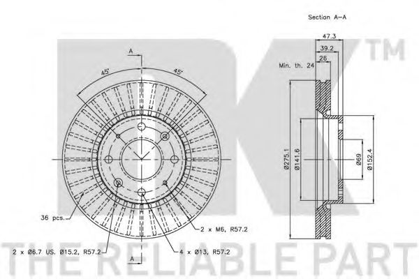 Disc frana 2