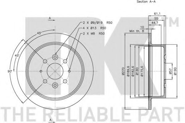 Disc frana 1