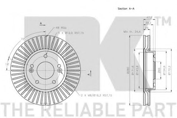 Disc frana 2