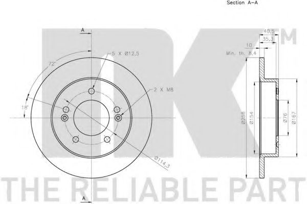 Disc frana 2