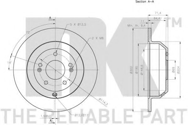 Disc frana 2