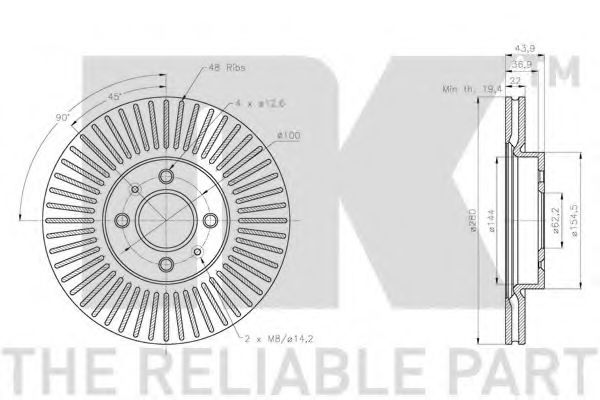 Disc frana 2