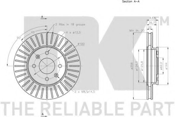 Disc frana 2