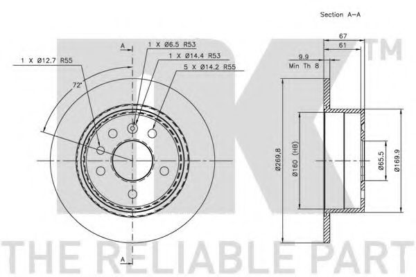 Disc frana 2