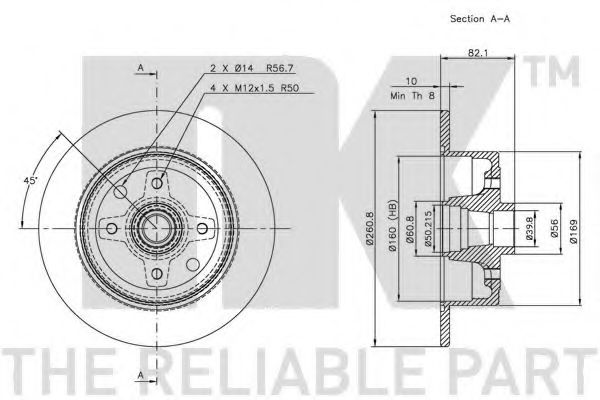 Disc frana 1