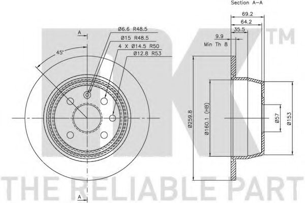 Disc frana 2