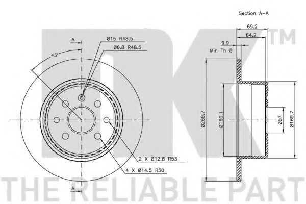 Disc frana 2