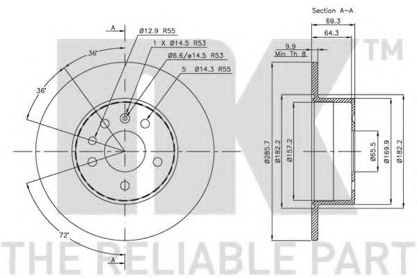 Disc frana 2