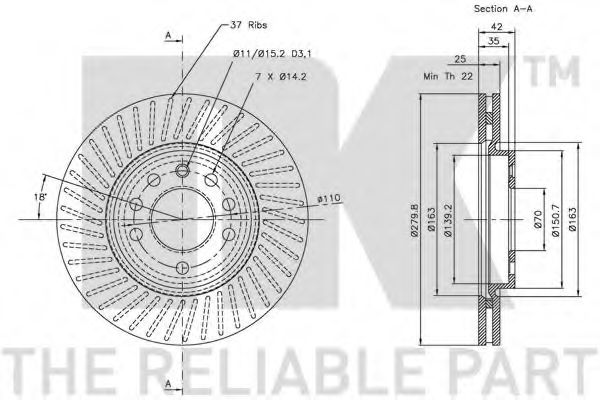 Disc frana 2
