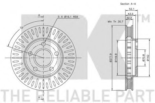 Disc frana 1