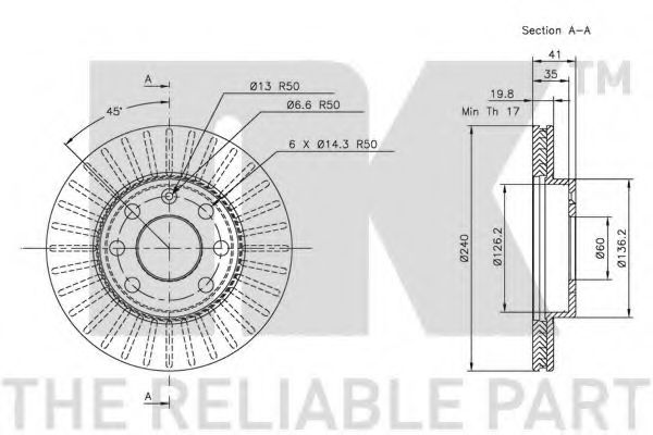 Disc frana 2