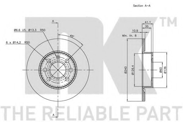 Disc frana 2