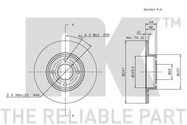 Disc frana 2