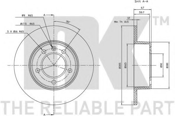 Disc frana 2